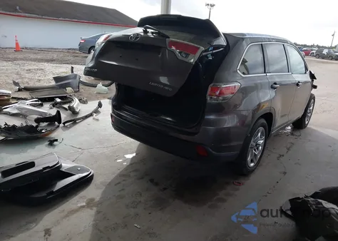 2014 Toyota Highlander Limited Platinum V6 z USA, uszkodzony, nr VIN 5TDDKRFHXES023402